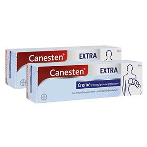 CANESTEN Extra Creme 10 mg/g Doppelpackung (2x 50g)