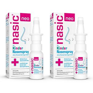 NASIC neo für Kinder Nasenspray Doppelpackung (2x 10ml)